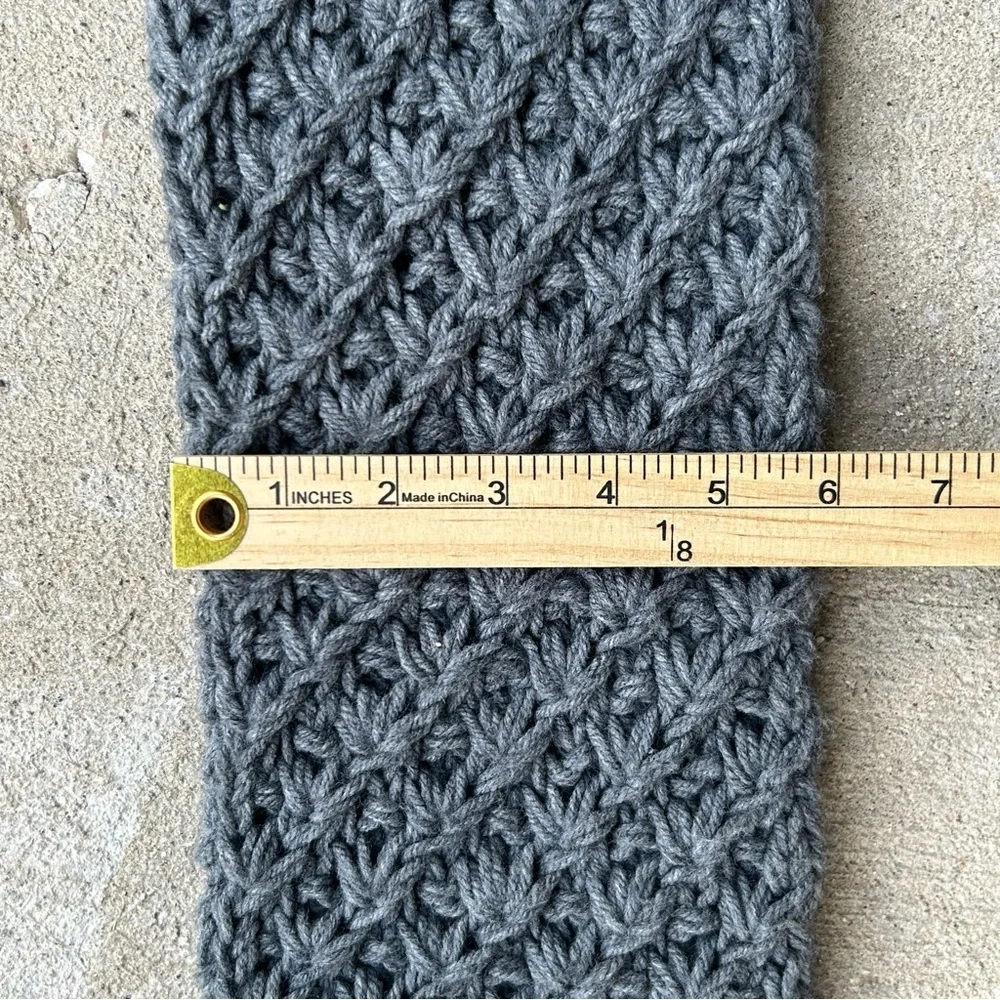 Harley-Davidson Textured Gray Scarf